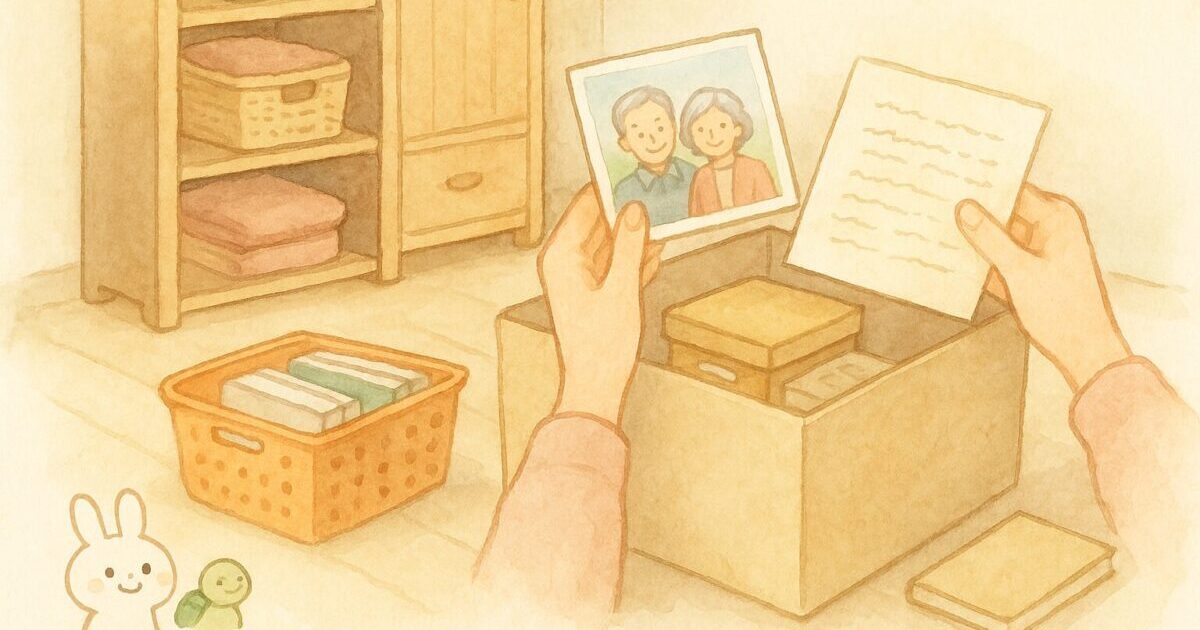 生前整理と住まいの整え方